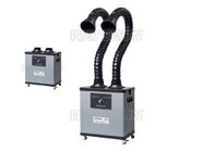 Electronic Laser Cutting Industrial Fume Extractor with Two  Arm 75mm and four wheels