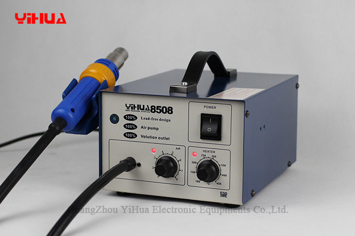 ESD Hot-Air Soldering Stations , Temperature Controlled Rework Station Yihua 8508