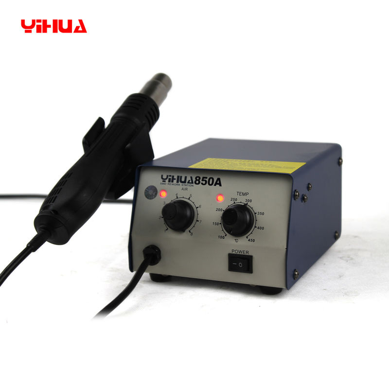 SMD PCB / IC Rework Station Solder Stations For Electronic Repairing , Yihua 850a