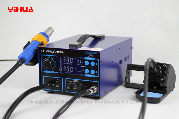 High Precision Lead Free 3 In 1 Cell Phone / Laptop Soldering Station