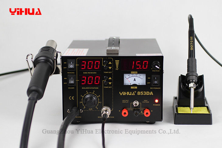 Hot Air Lead Free 3 In 1 Soldering Station , Electronic Soldering Stations