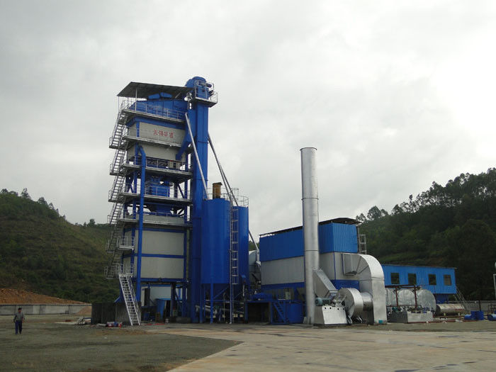 Asphalt Batching Site Industrial Dust Collector System with 50000 M3/H Air Flow