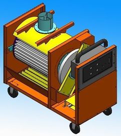movable welding fume extractor , air cooled Small fume eliminator