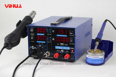 YIHUA 853D 2A 4 LED with 5V USB new type 3in1 Hot-Air Soldering Station