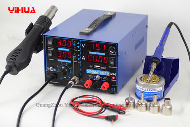 YIHUA 853D 2A 4 LED with 5V USB new type 3in1 Hot-Air Soldering Station
