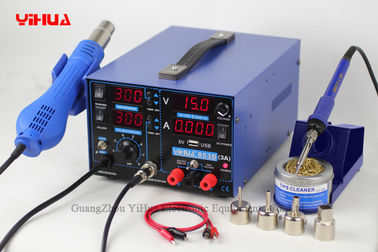 YH-853D 3A 4 LED with USB new type 3 in 1 soldering station with power supply
