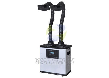 Long Life Span White Chemical Fume Extractor with Free-standing Ducts / Double Arms