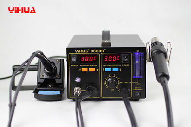 High Power PCB / IC 3 In 1 Soldering Station With Iron Smoke Absorber