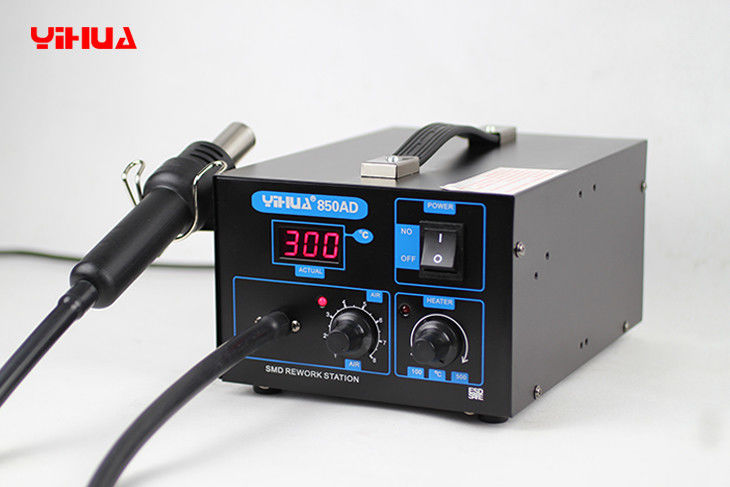 SMD Hot-Air Electronic Cell Phone Soldering Station , 550w 220v Air Pump
