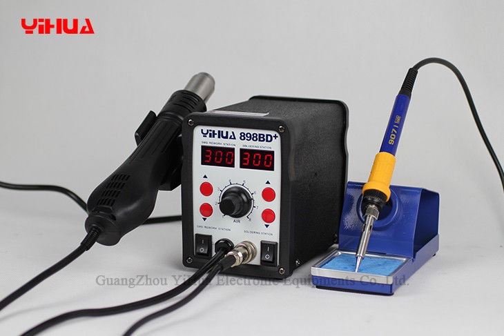 Hot Air Bga LED Mobile Phone Rework Station With 3 Nozzles , Soldering Stations